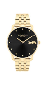 COACH Womens Ellie Gold-Tone Watch