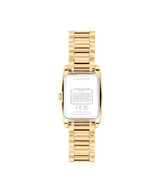 COACH Womens Resse Gold-Tone Crystal Accent Watch