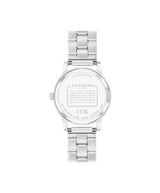 COACH Womens Grand Silver-Tone Watch