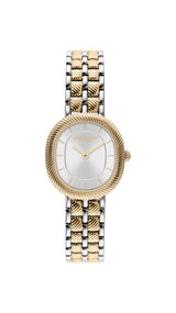COACH Womens Harlow Two-Tone Watch