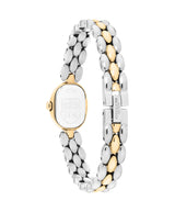 COACH Womens Sammy Two-Tone Oval Face Watch