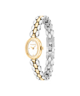 COACH Womens Sammy Two-Tone Oval Face Watch