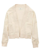 American Eagle Womens AE Saturday Fleece Cardigan