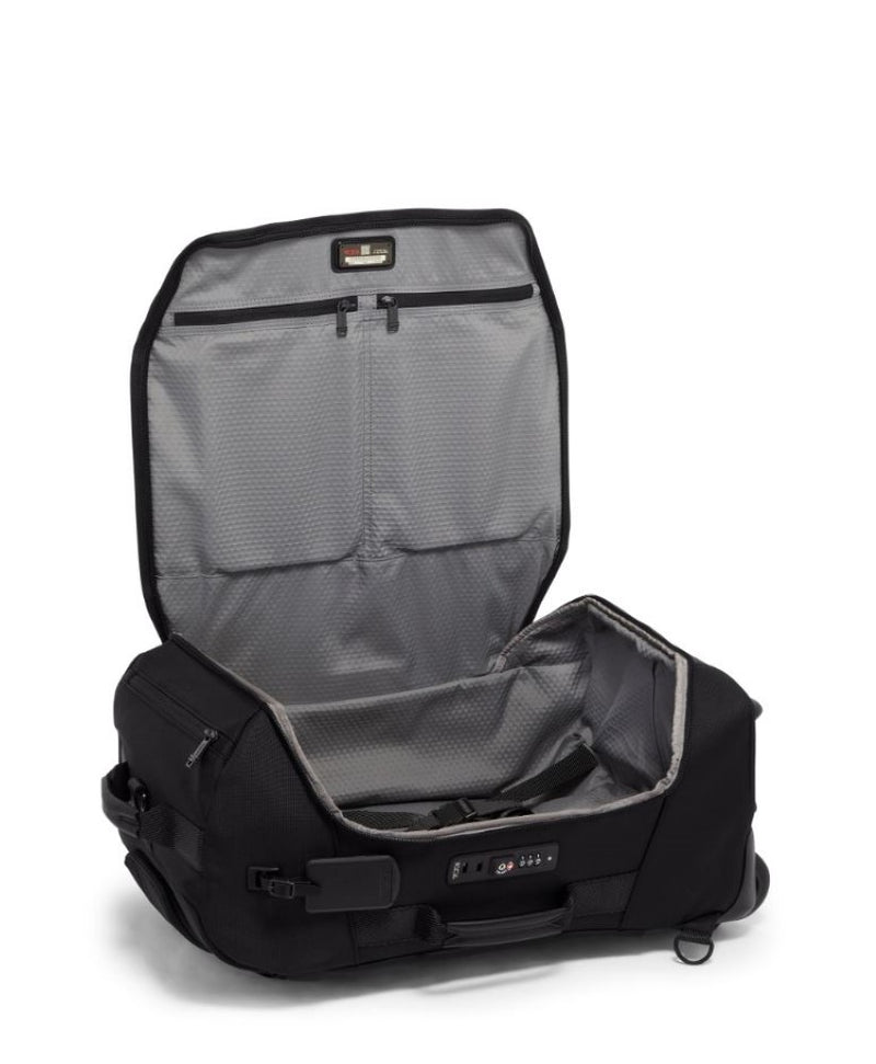 TUMI Alpha Bravo International 2 Wheeled Duffel Backpack Carry-On Bag