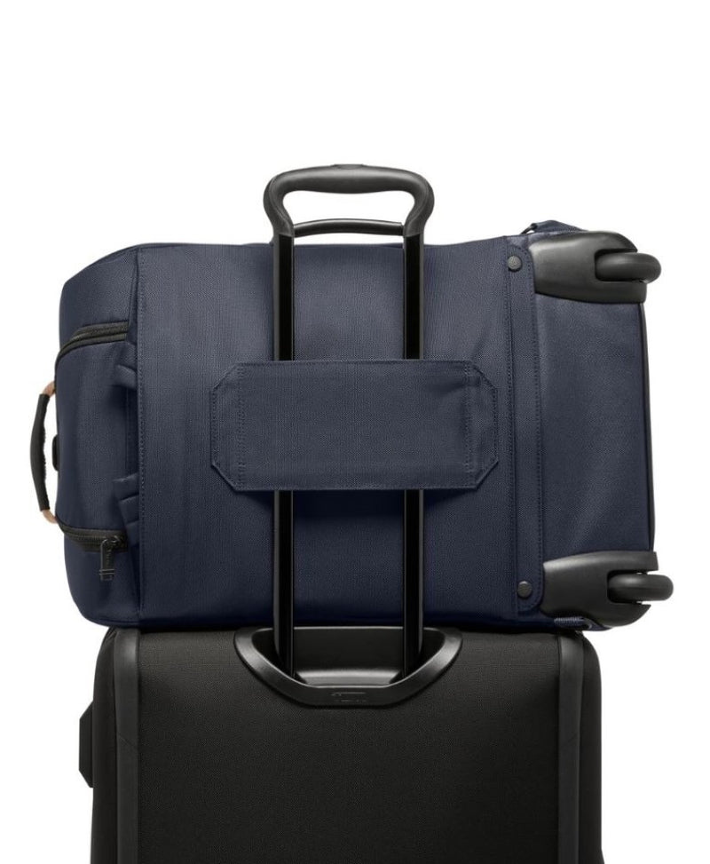 tumi alpha bravo peterson wheeled backpack TUMI Alpha Bravo International 2 Wheeled Duffel Backpack Carry-On Bag