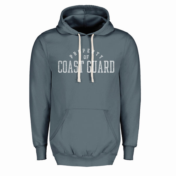 Coast Guard Mens Property of Coast Guard Vintage Hoodie Sweatshirt