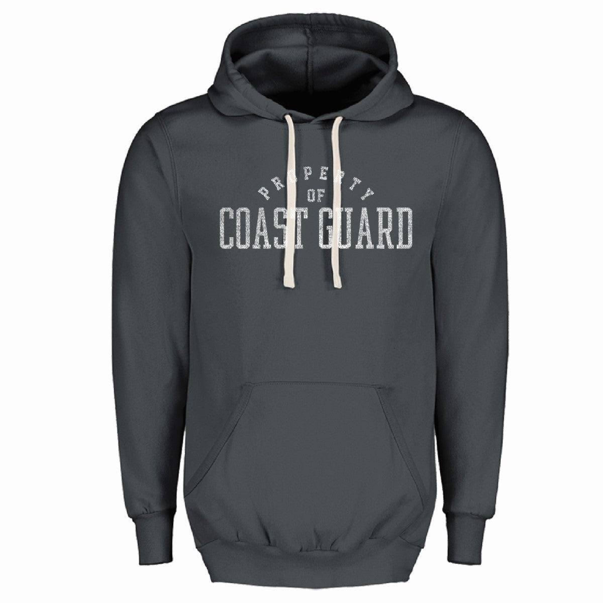 Coast Guard Mens Property of Coast Guard Vintage Hoodie Sweatshirt