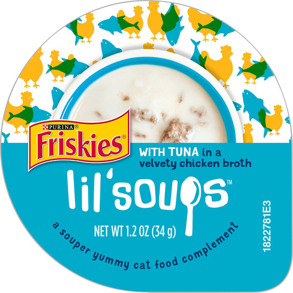 Purina Friskies Lil' Soups with Tuna Wet Cat Food - 1.2 oz.