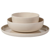 Gibson Candy Skies Unbreakable Wheat Straw Melamine Dinnerware Set - 12 Piece