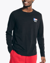 Nautica Mens Graphic Long Sleeve T-Shirt