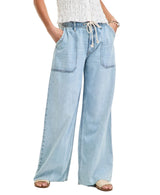 Lucky Brand Womens Patch Pocket Pull On Jeans