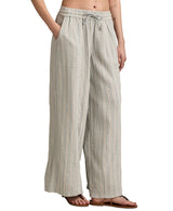 Lucky Brands Womens Striped Beachy Gauze Pants
