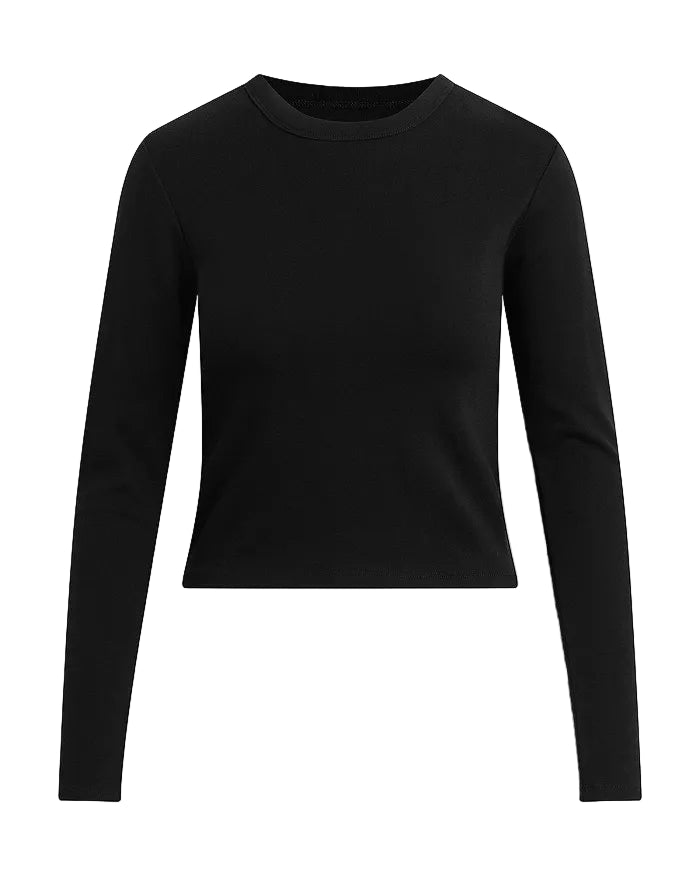 Joe's Jeans Womens Long Sleeve Baby T-Shirt