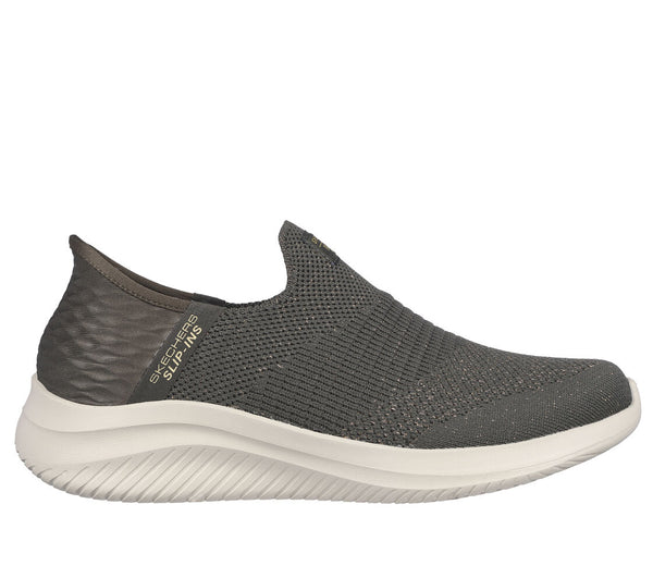 Skechers Womens Martha Stewart x Skechers: Ultra Flex 3 Slip-On Shoes