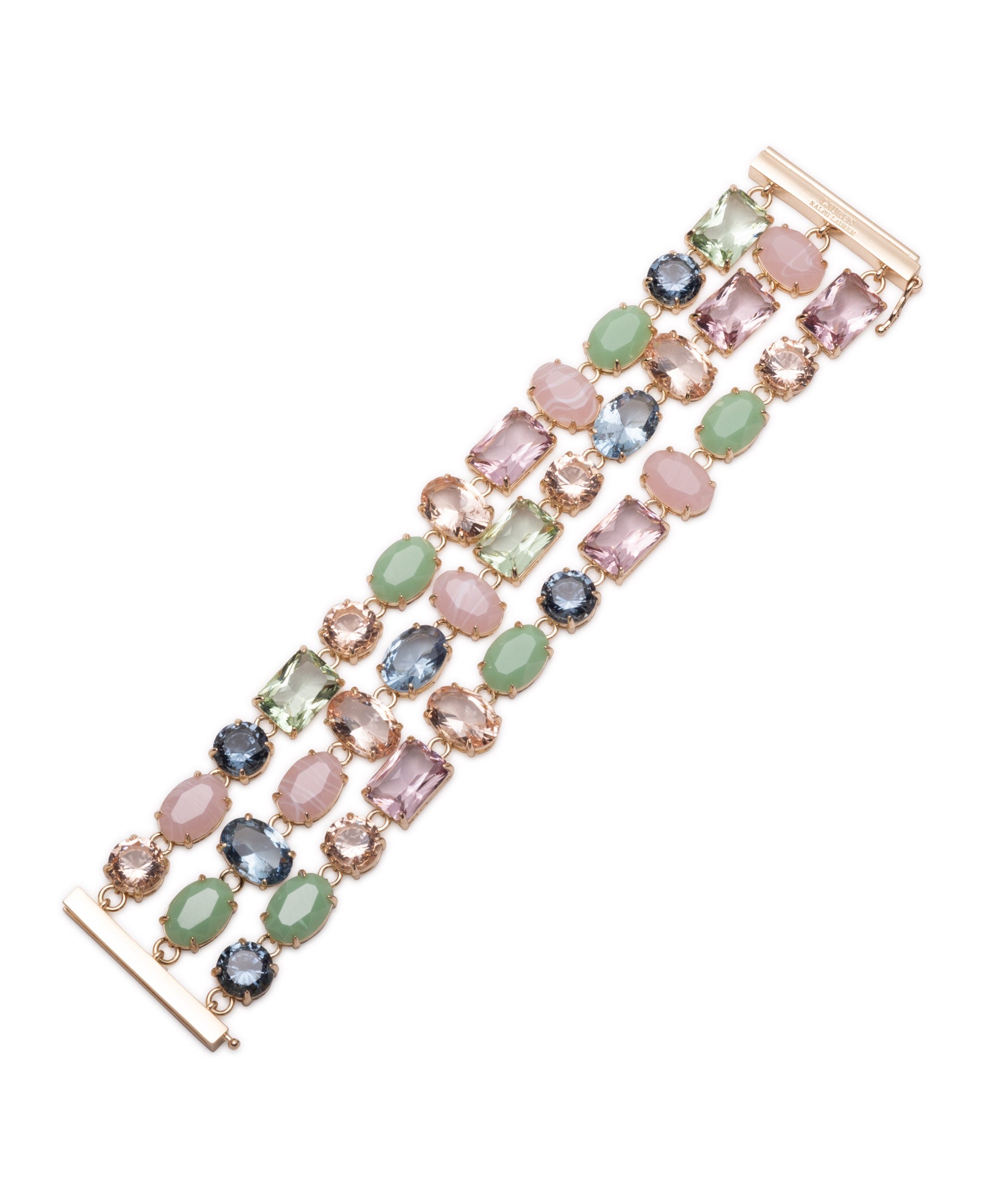 Lauren Ralph Lauren Gold-Tone Multi Flex Bracelet