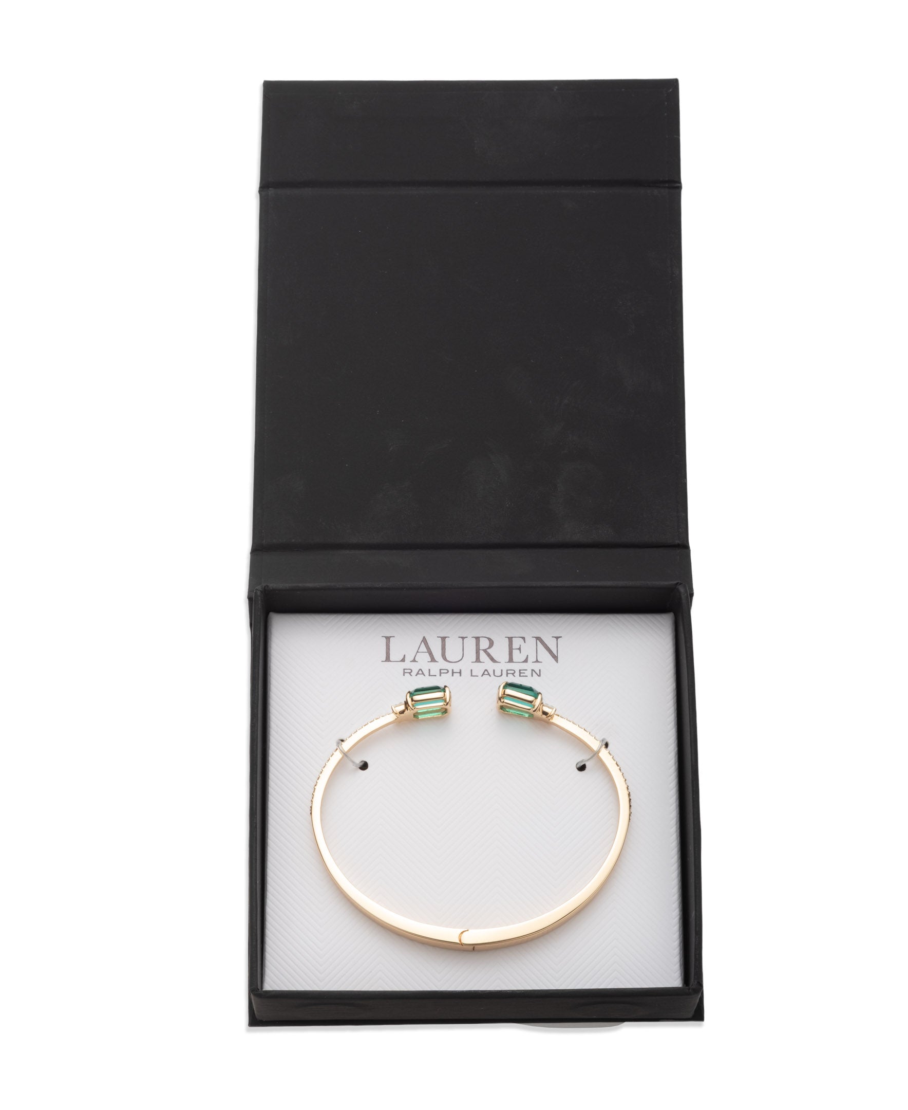 Lauren Ralph Lauren Gold-Tone Stone Cuff Bracelet
