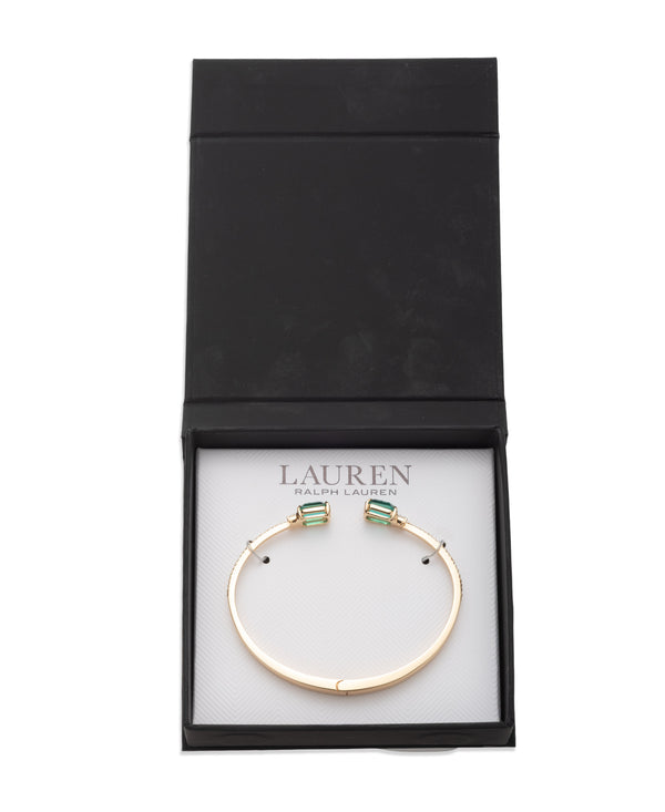 Lauren Ralph Lauren Gold-Tone Stone Cuff Bracelet