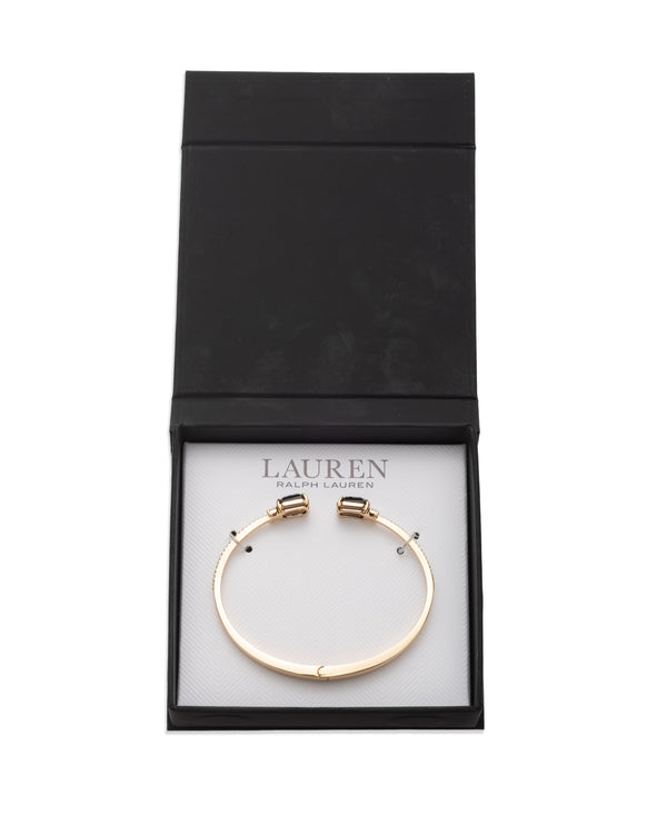 Lauren Ralph Lauren Gold-Tone Stone Cuff Bracelet