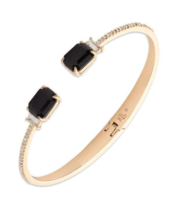 Lauren Ralph Lauren Gold-Tone Stone Cuff Bracelet