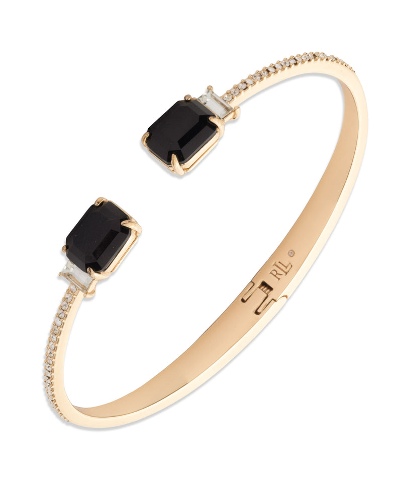 Lauren Ralph Lauren Gold-Tone Stone Cuff Bracelet
