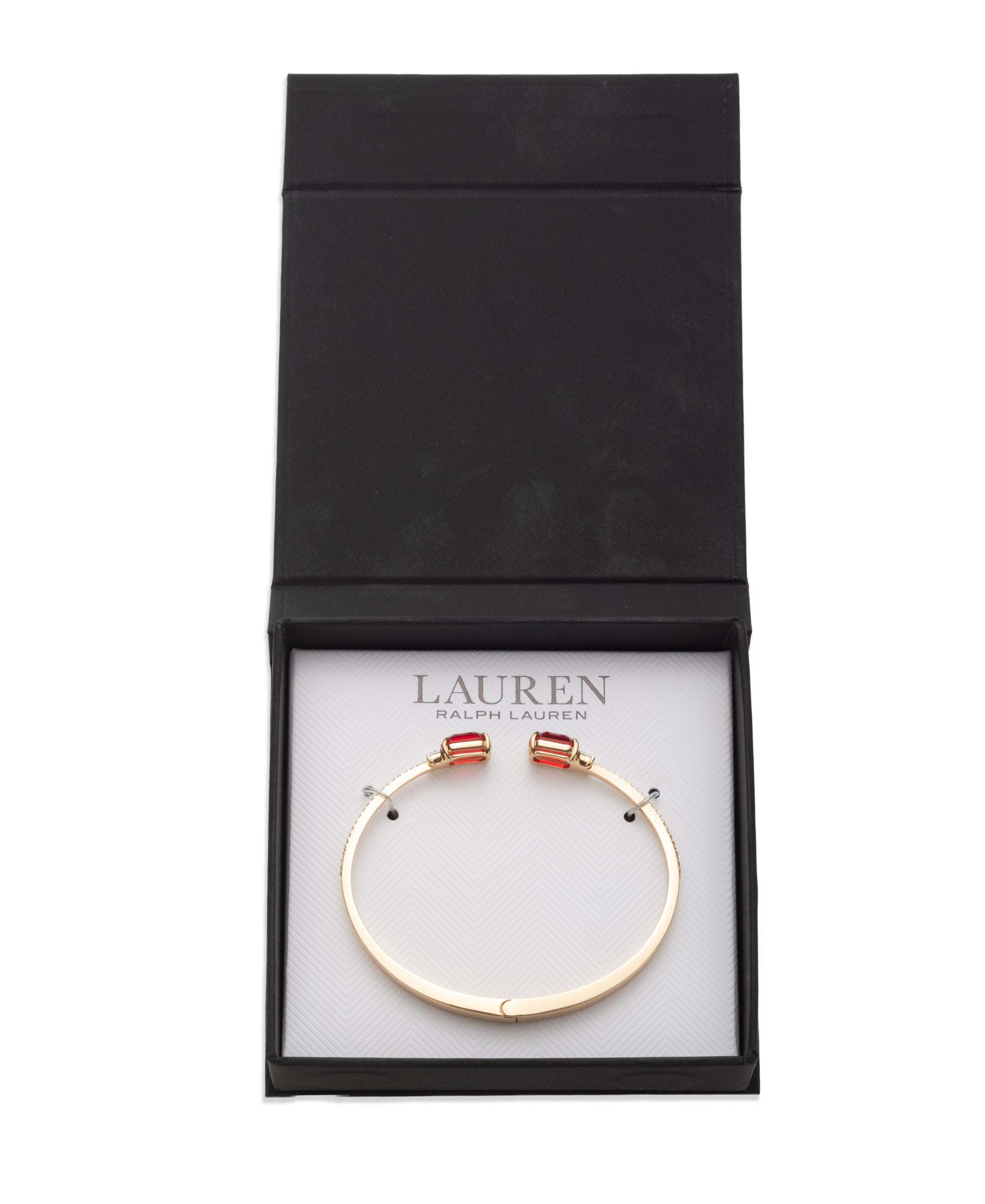 Lauren Ralph Lauren Gold-Tone Stone Cuff Bracelet