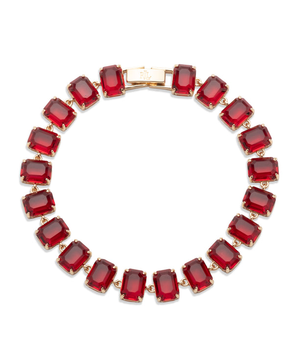 Lauren Ralph Lauren Gold-Tone Tennis Flex Bracelet