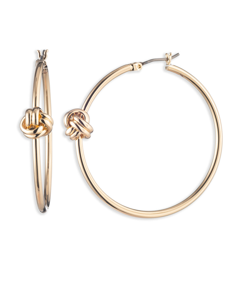 Lauren Ralph Lauren Knot Hoop Earrings