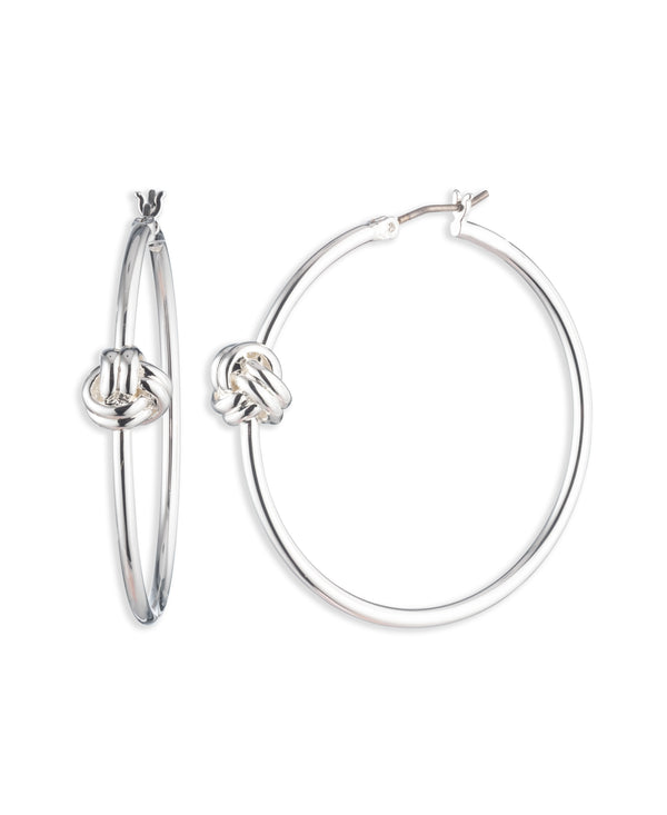 Lauren Ralph Lauren Knot Hoop Earrings