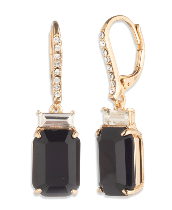 Lauren Ralph Lauren Gold-Tone Stone Drop Earrings