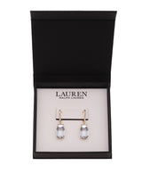 Lauren Ralph Lauren Gold-Tone Stone Drop Earrings
