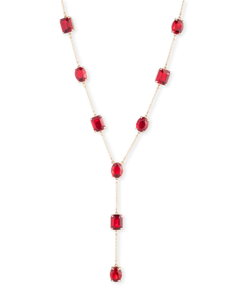 Lauren Ralph Lauren Crystal Lariat Y-Necklace