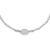 Lauren Ralph Lauren Silver-Tone Logo Necklace