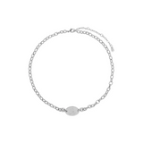 Lauren Ralph Lauren Silver-Tone Logo Necklace