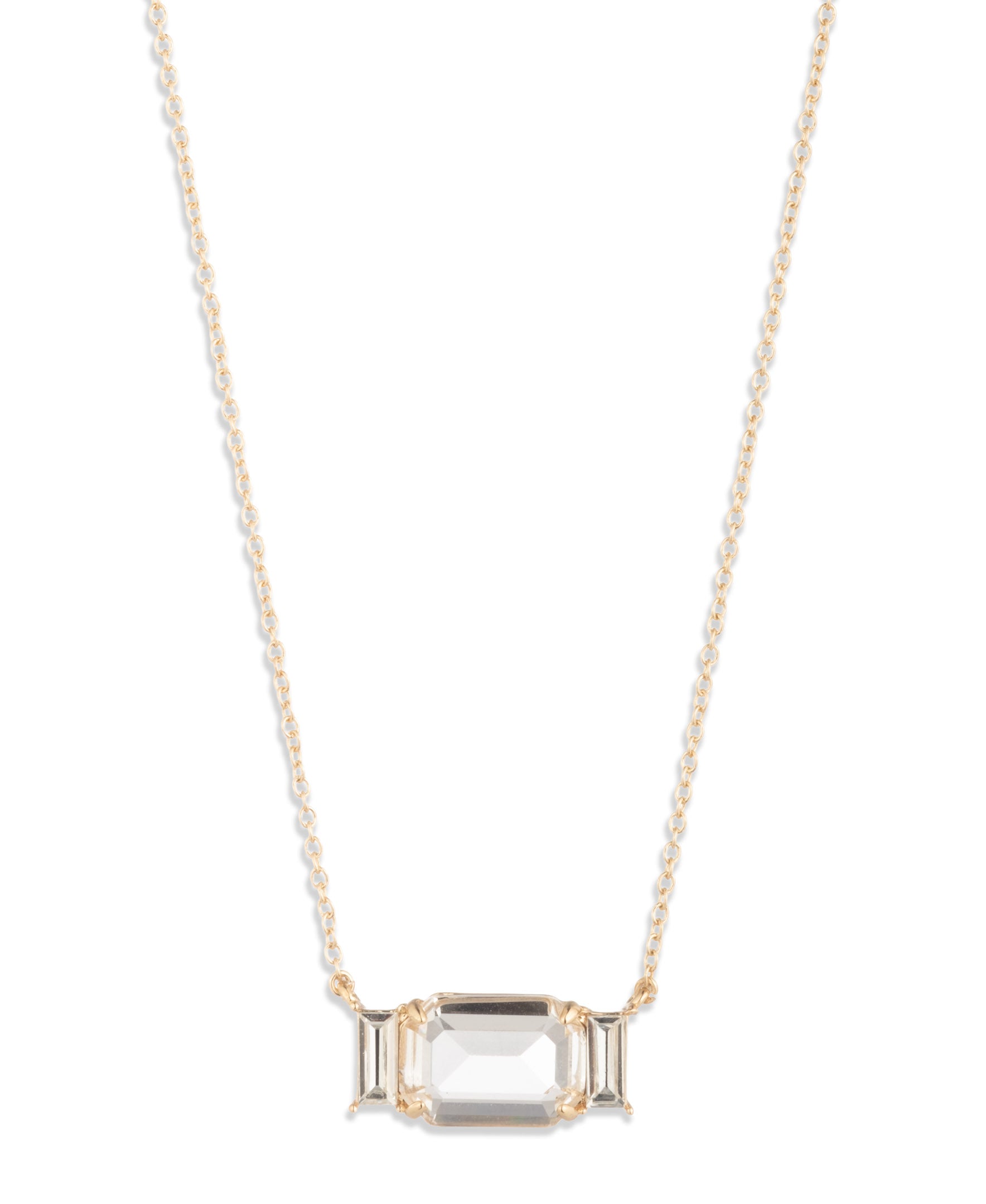 Lauren Ralph Lauren Gold-Tone Stone Pendant Necklace