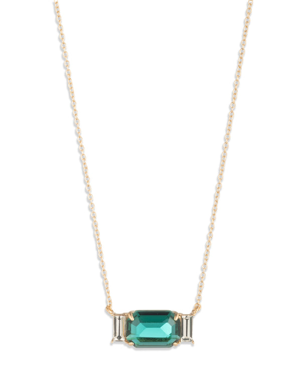 Lauren Ralph Lauren Gold-Tone Stone Pendant Necklace