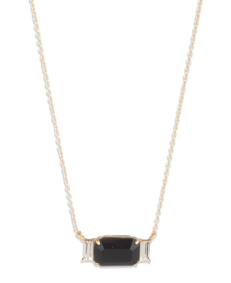 Lauren Ralph Lauren Gold-Tone Stone Pendant Necklace