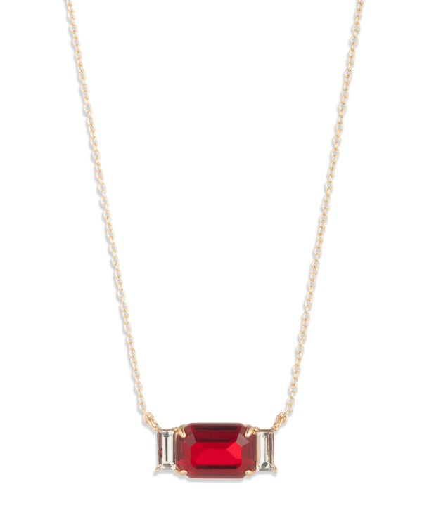 Lauren Ralph Lauren Gold-Tone Stone Pendant Necklace