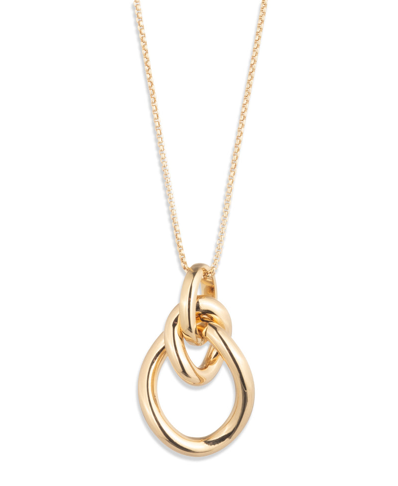 Lauren Ralph Lauren Gold-Tone Slider Pendant Necklace