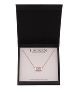 Lauren Ralph Lauren Gold-Tone Stone Pendant Necklace