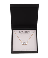 Lauren Ralph Lauren Gold-Tone Stone Pendant Necklace