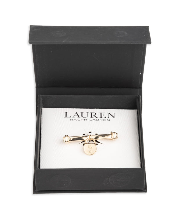 Lauren Ralph Lauren Gold-Tone Padlock Pin