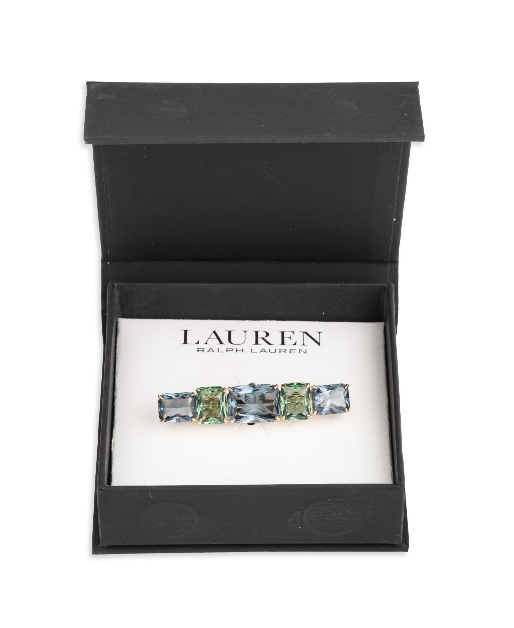 Lauren Ralph Lauren Gold-Tone Stone Pin