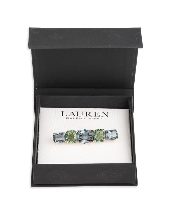 Lauren Ralph Lauren Gold-Tone Stone Pin