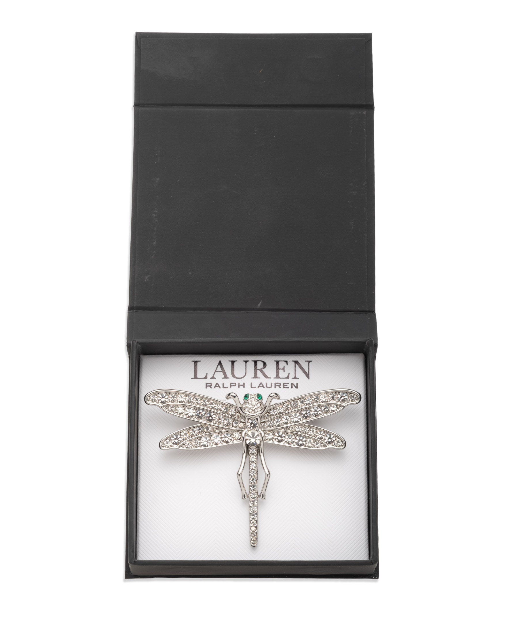 Lauren Ralph Lauren Silver-Tone Dragonfly Pin