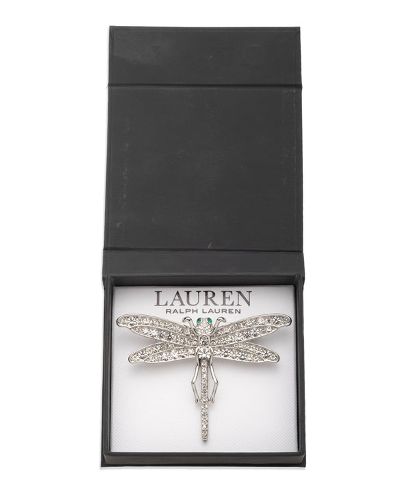 Lauren Ralph Lauren Silver-Tone Dragonfly Pin