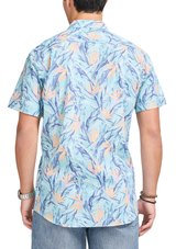 IZOD Mens Dockside Print Woven Shirt