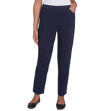Alfred Dunner Womens Classics Allure Stretch Short Length Pants