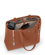TUMI Voyageur Leather Vail Large Tote Handbag