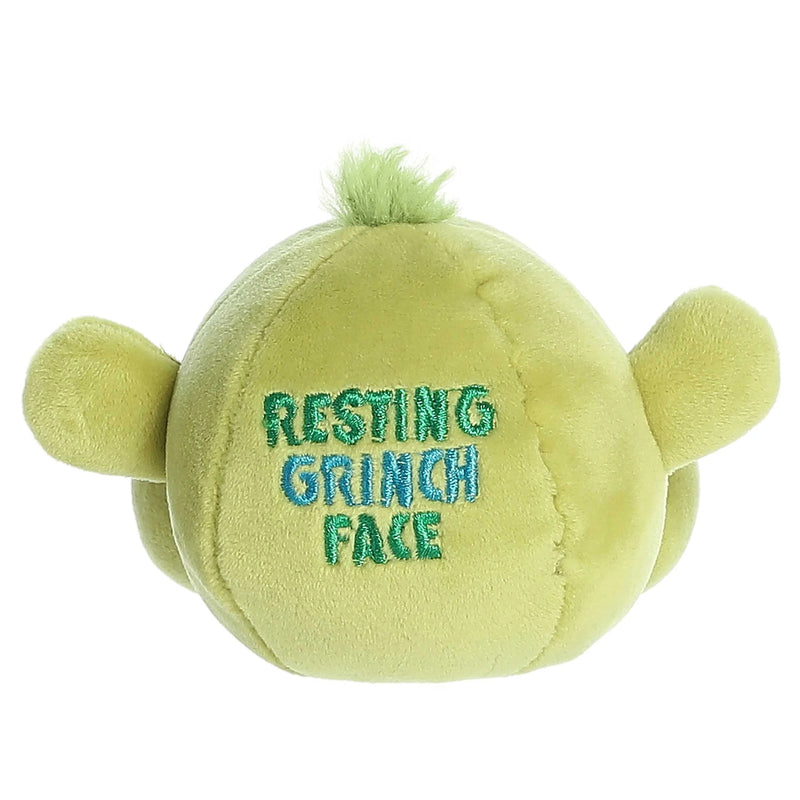 Aurora Dr. Seuss Resting Grinch Face 3.5" Plush Stress Ball
