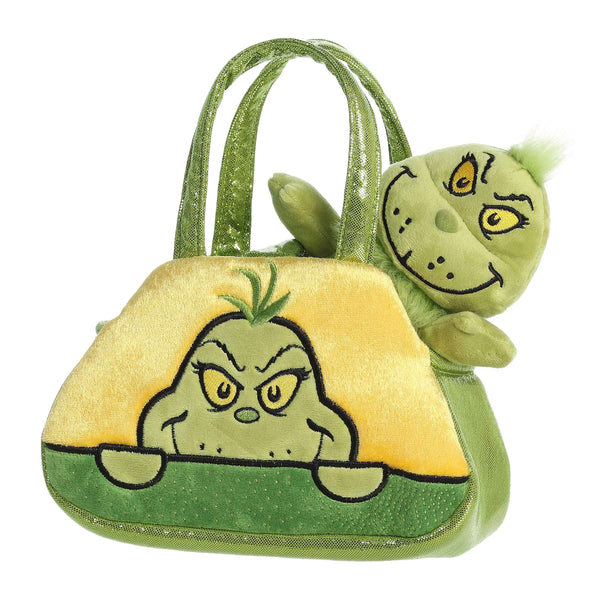 Aurora Dr. Seuss Fancy Pal 7.5" Peek-A-Boo Grinch Plush Toy